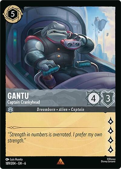 Gantu - Captain Crankyhead | Azurite Sea #189/204