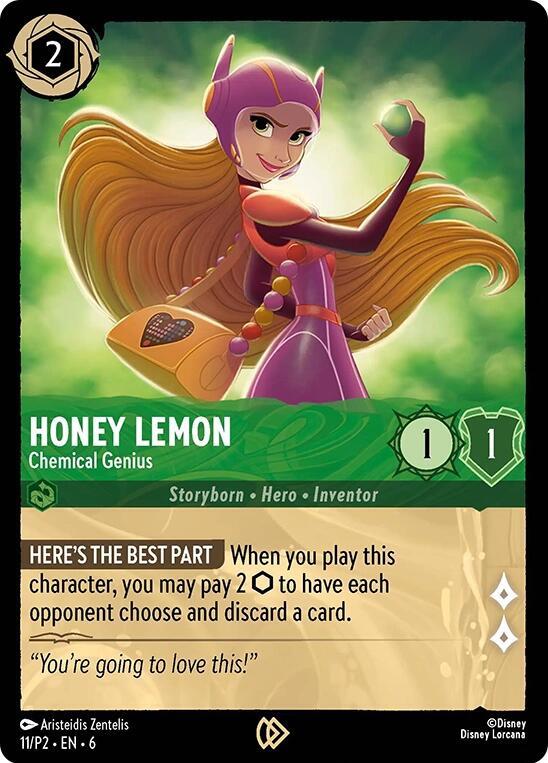 Honey Lemon - Chemical Genius | Disney Lorcana Promo Cards #11