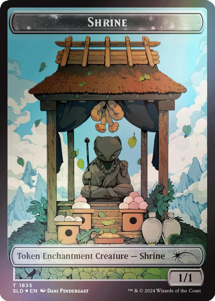 Shrine Token (Rainbow Foil) | Secret Lair Drop Series #1835