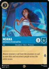 Moana - Adventurer of Land and Sea | Disney Lorcana Promo Cards #26