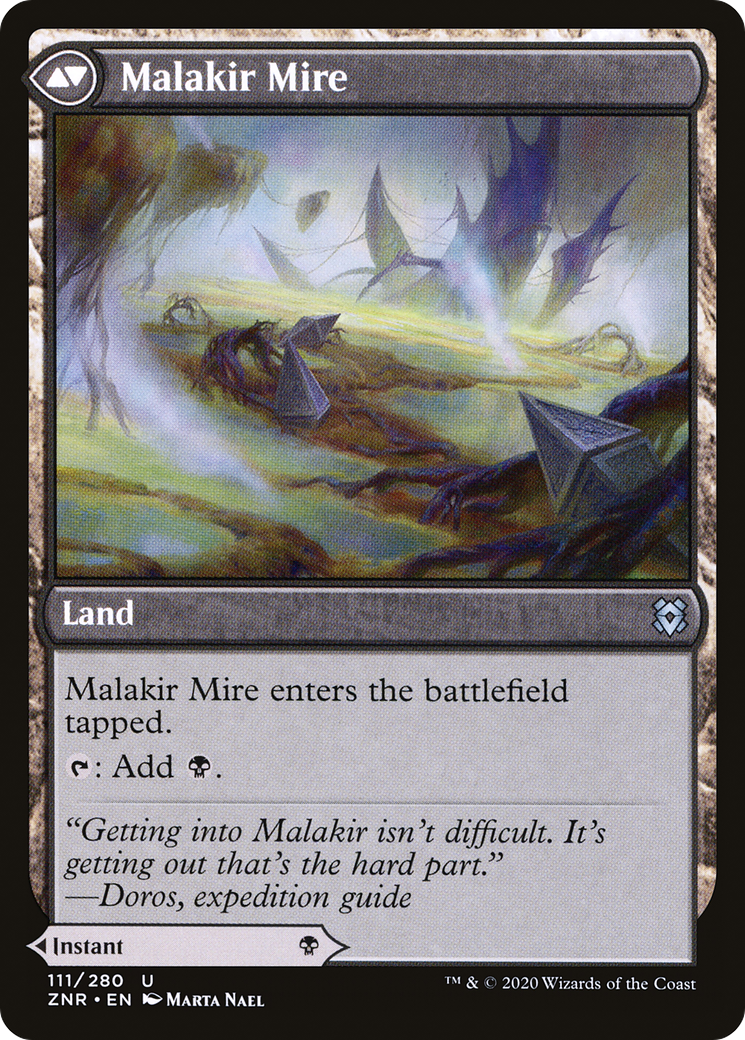 Malakir Rebirth // Malakir Mire | Zendikar Rising #111