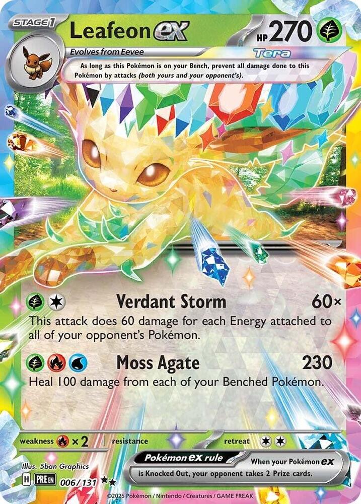 Leafeon ex - 006/131 | SV: Prismatic Evolutions #006/131