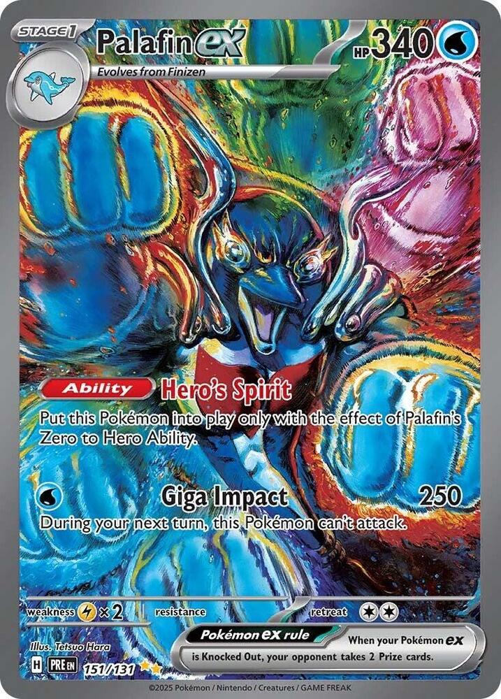 Palafin ex | SV: Prismatic Evolutions #151/131