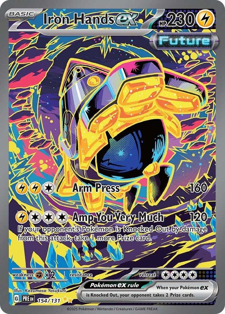 Iron Hands ex - 154/131 | SV: Prismatic Evolutions #154/131