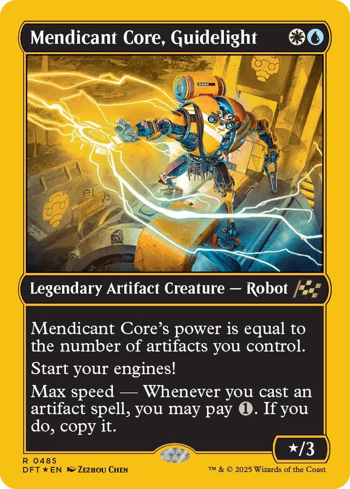 Mendicant Core, Guidelight (First-Place Foil) | Aetherdrift #485