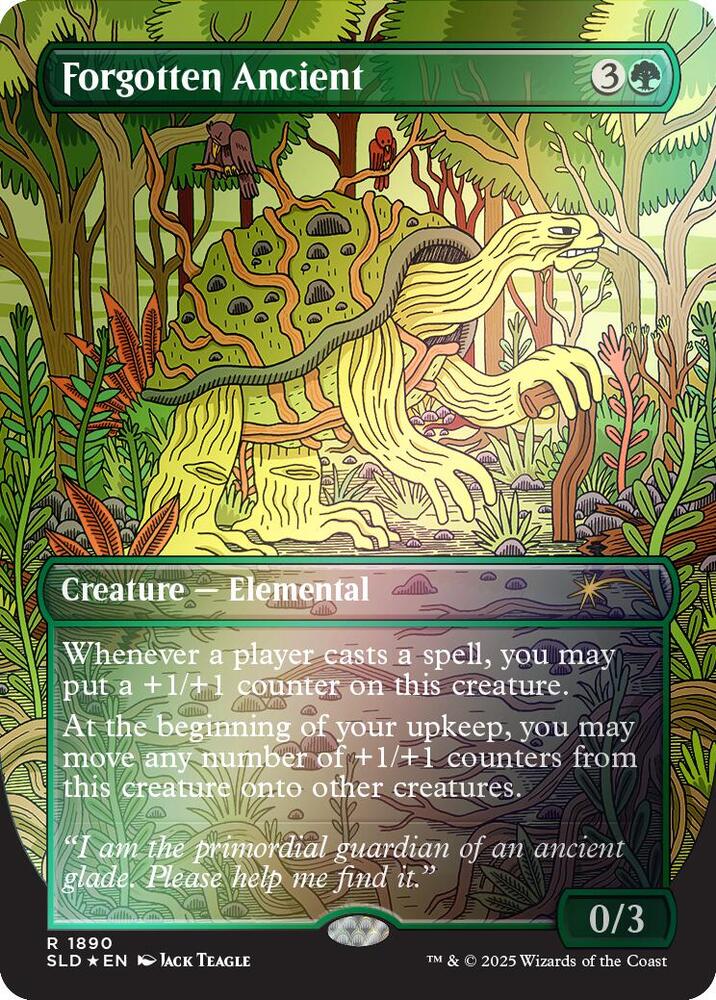 Forgotten Ancient (Rainbow Foil) | Secret Lair Drop Series #1890