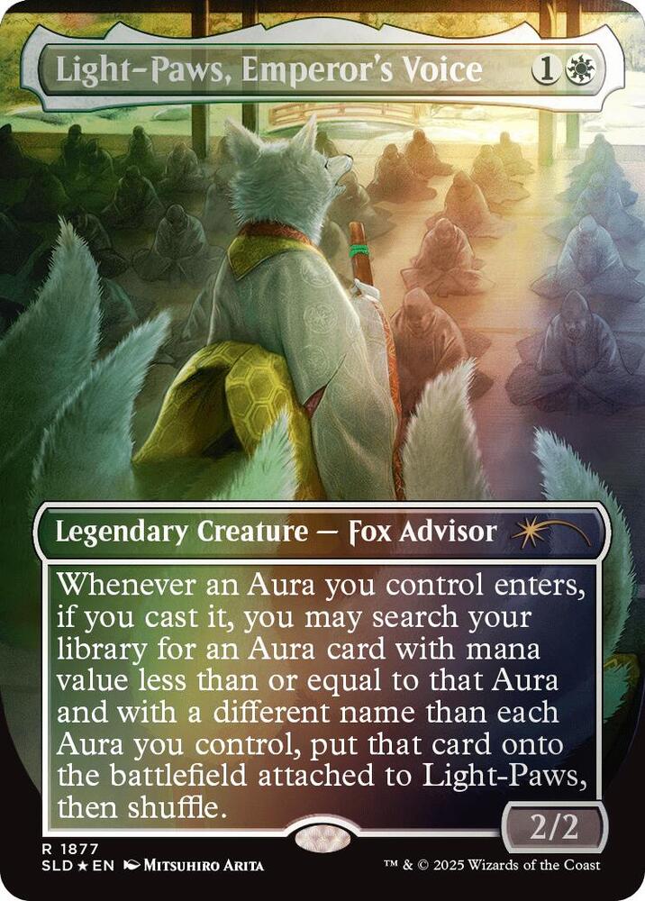Light-Paws, Emperor's Voice (Rainbow Foil) | Secret Lair Drop Series #1877