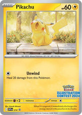 Pikachu - 214 (Illustration Contest 2024) | SV: Scarlet & Violet Promo Cards #214