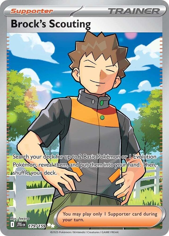 Brock's Scouting - 179/159 | SV09: Journey Together #179/159