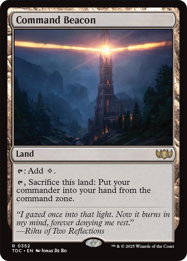 Command Beacon | Commander: Tarkir: Dragonstorm #352