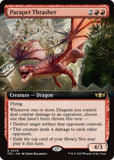 Parapet Thrasher (Extended Art) | Commander: Tarkir: Dragonstorm #76