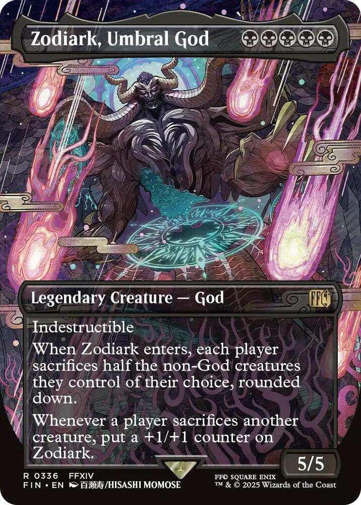 Zodiark, Umbral God (Borderless) | FINAL FANTASY #336
