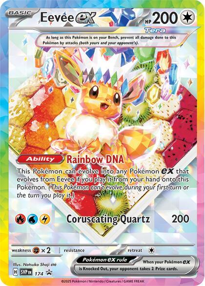 Eevee ex - 174 | SV: Scarlet & Violet Promo Cards #174
