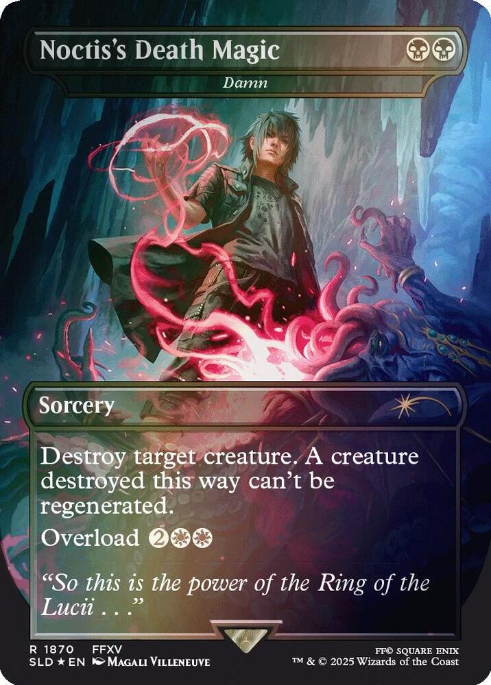 Noctis's Death Magic - Damn (Rainbow Foil) | Secret Lair Drop Series #1870