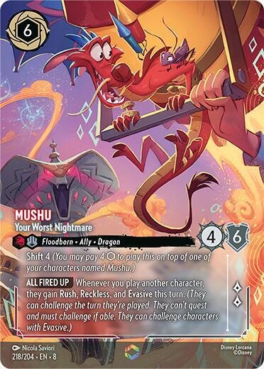 Mushu - Your Worst Nightmare (Enchanted) (Enchanted) | Reign of Jafar #218/204