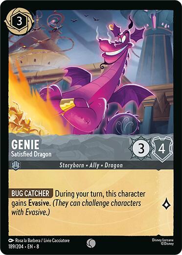 Genie - Satisfied Dragon | Reign of Jafar #189/204
