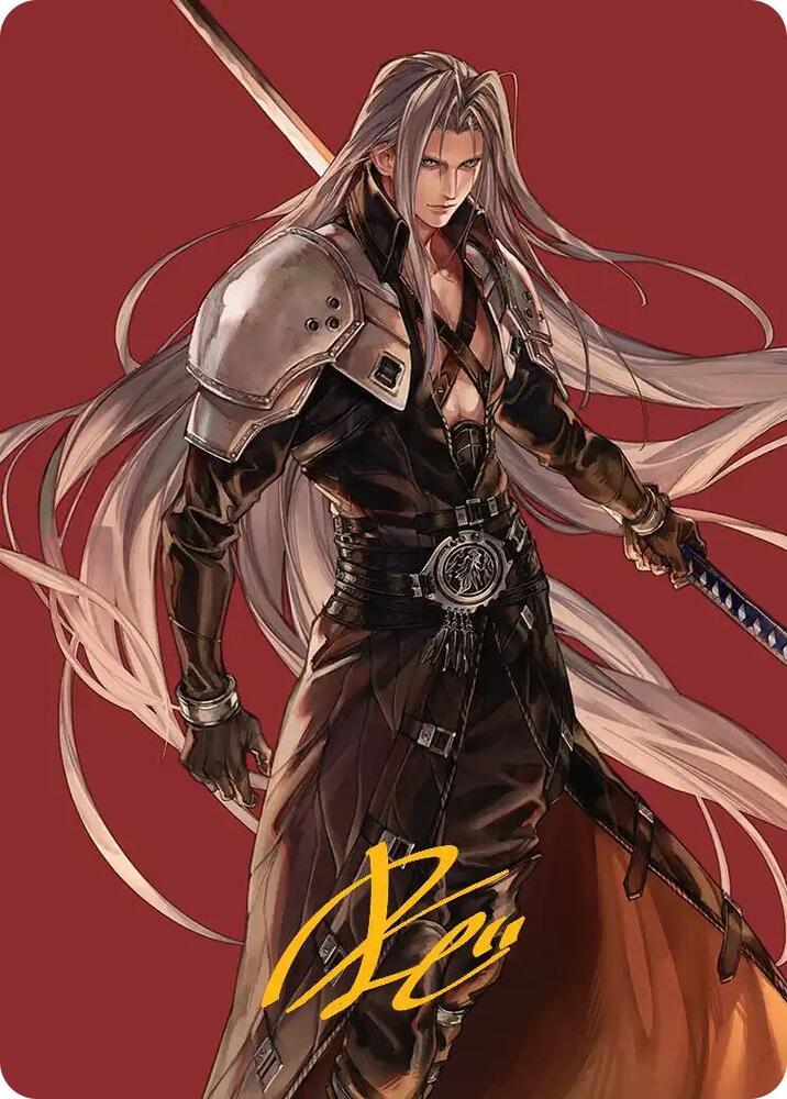 Sephiroth, Fabled SOLDIER Art Card (Gold-Stamped Signature) | Art Series: FINAL FANTASY #44