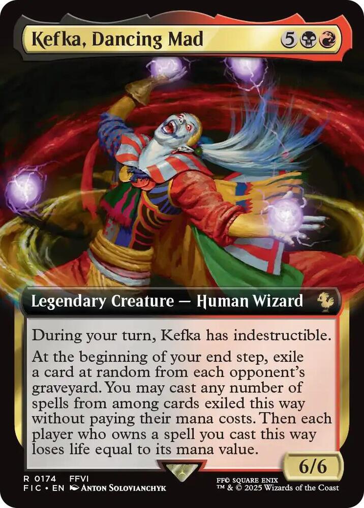 Kefka, Dancing Mad (Extended Art) | Commander: FINAL FANTASY #174