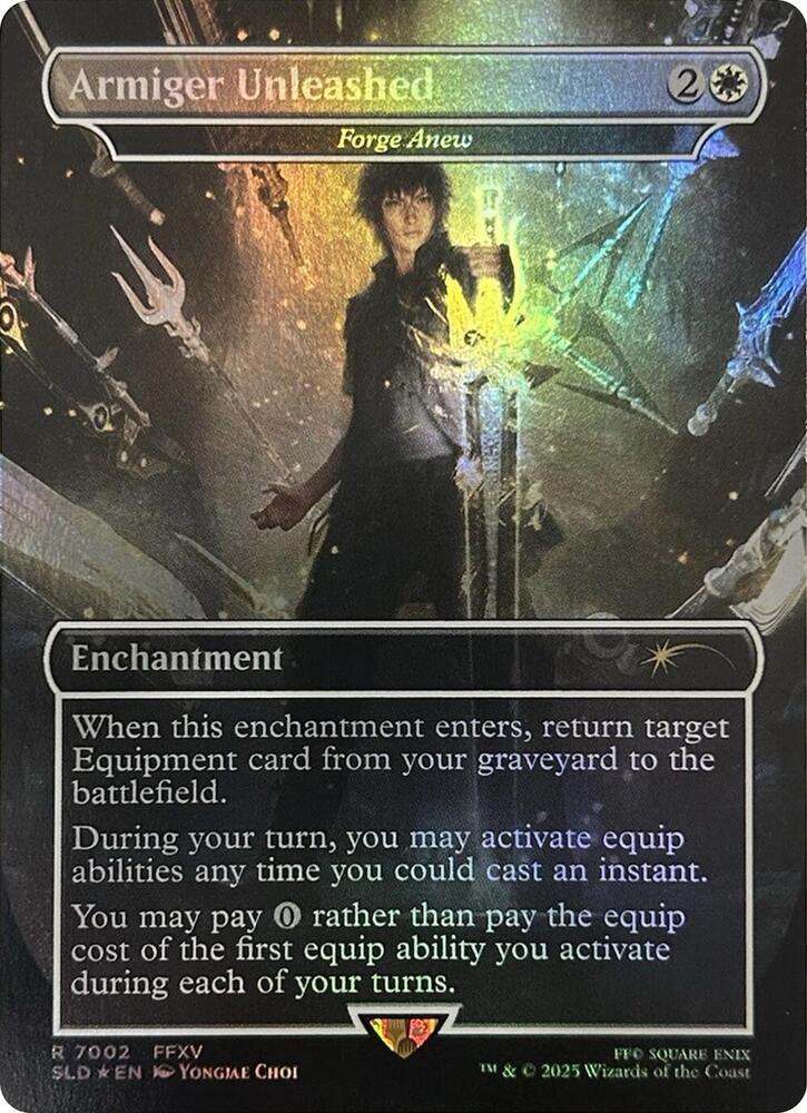 Armiger Unleashed - Forge Anew (Rainbow Foil) | Secret Lair Drop Series #7002