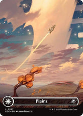Plains (0367) (Borderless) (Galaxy Foil) | Edge of Eternities #367
