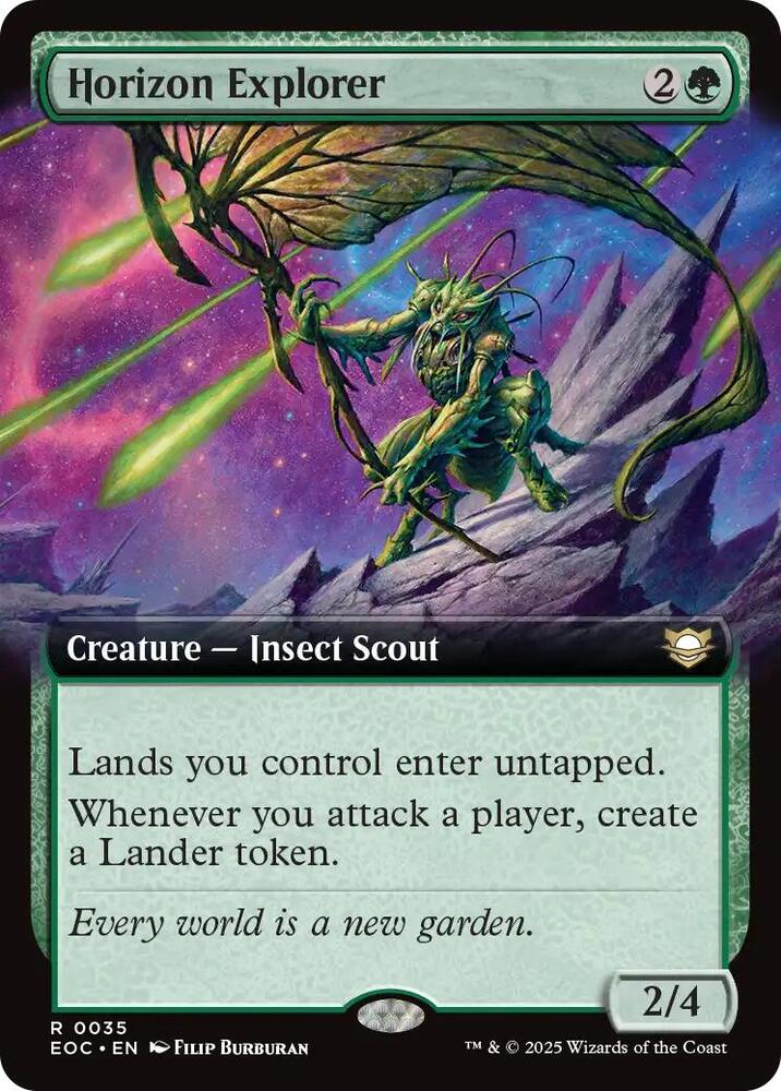 Horizon Explorer (Extended Art) | Commander: Edge of Eternities #35