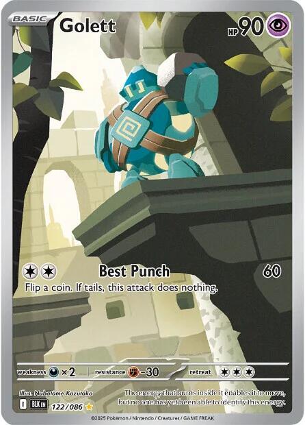 Golett - 122/086 | SV: Black Bolt #122/086