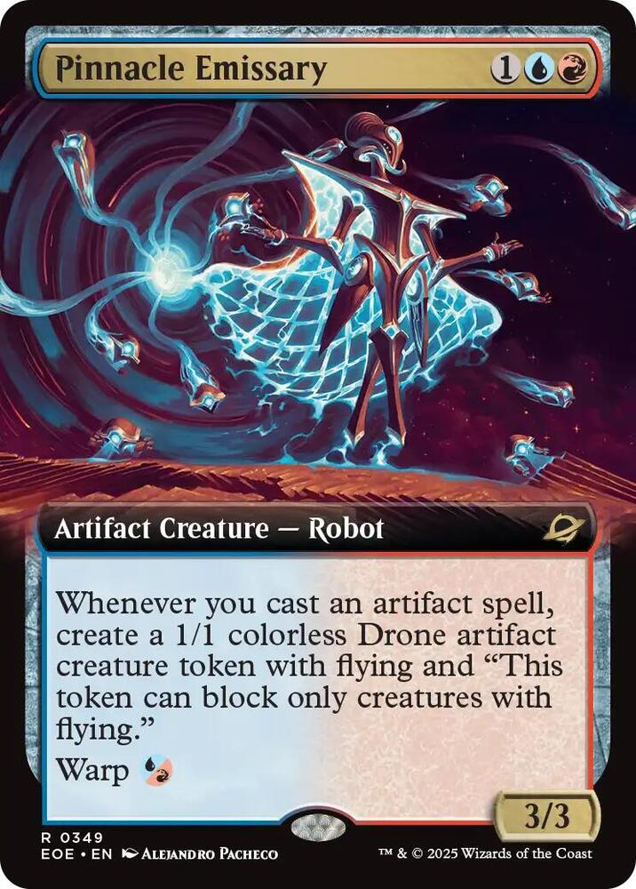 Pinnacle Emissary (Extended Art) | Edge of Eternities #349