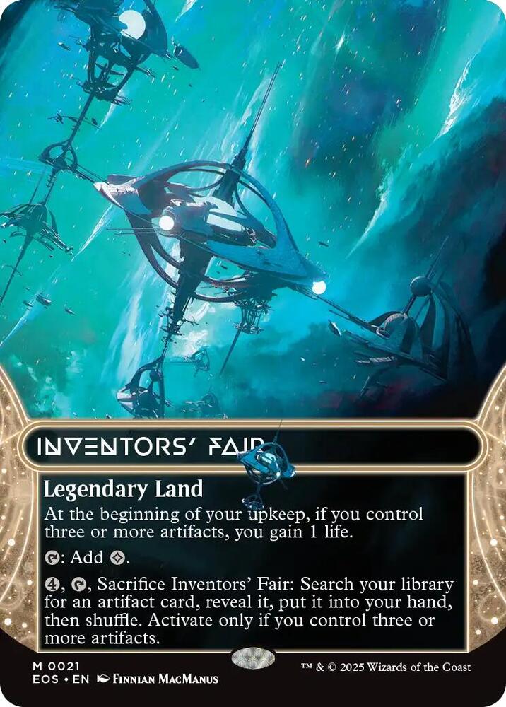 Inventors' Fair (0021) (Borderless) | Edge of Eternities: Stellar Sights #21