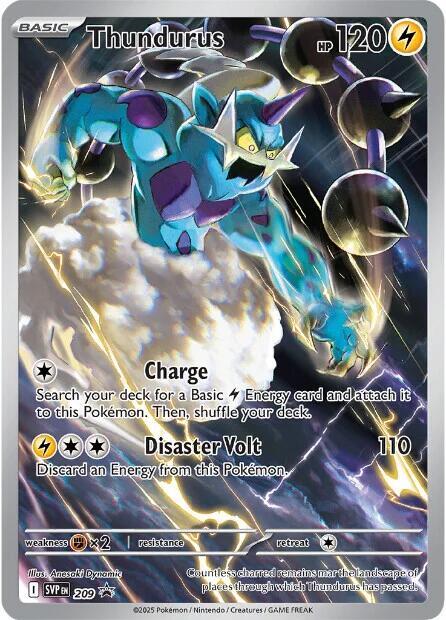 Thundurus - 209 | SV: Scarlet & Violet Promo Cards #209