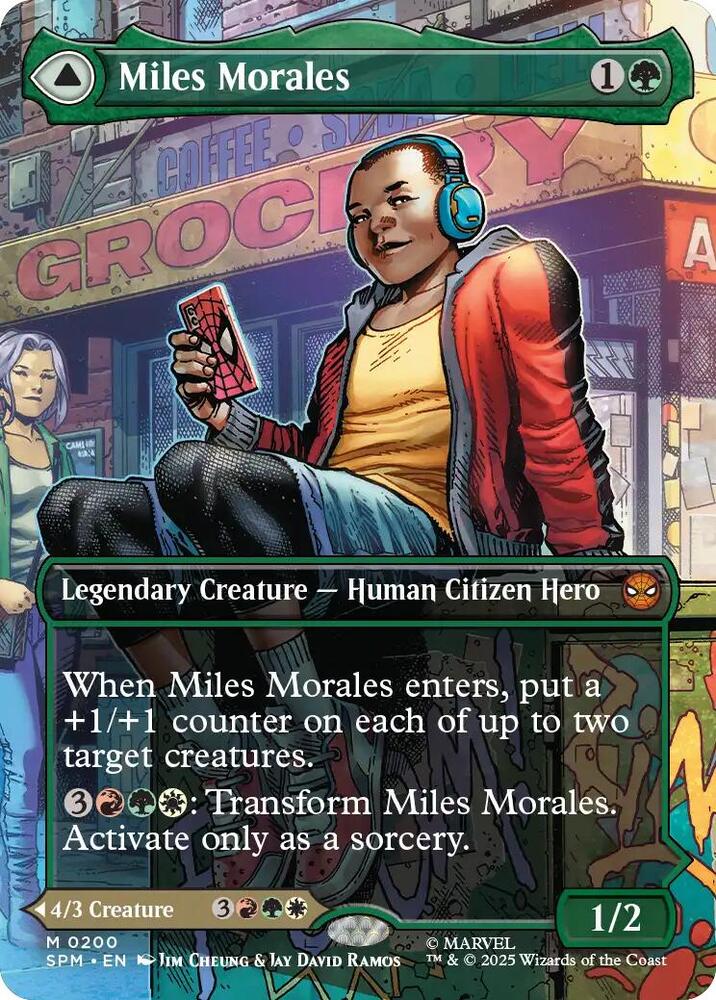 Miles Morales (0200) (Borderless) | Marvel's Spider-Man #200