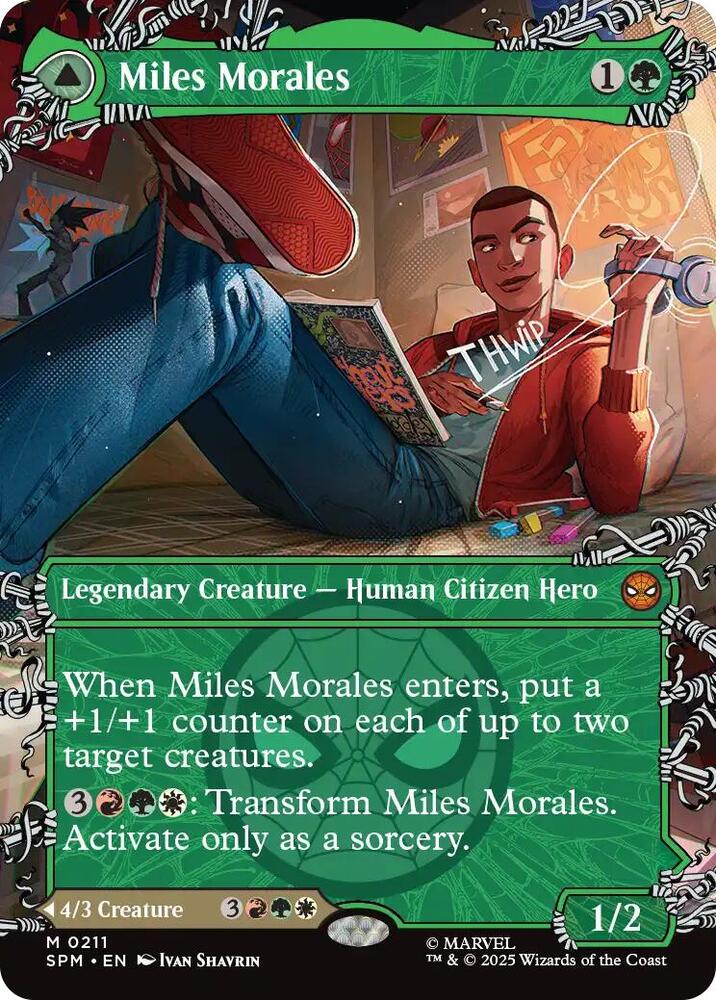 Miles Morales (0211) (Borderless) | Marvel's Spider-Man #211
