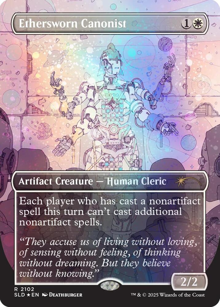 Ethersworn Canonist (Galaxy Foil) | Secret Lair Drop Series #2102
