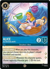 Alice - Accidentally Adrift | Disney Lorcana Promo Cards #2