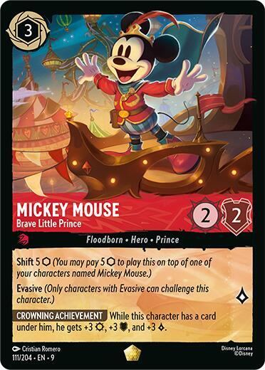 Mickey Mouse - Brave Little Prince | Fabled #111/204