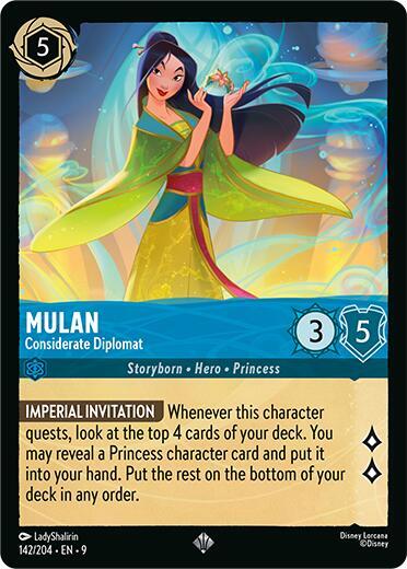 Mulan - Considerate Diplomat | Fabled #142/204