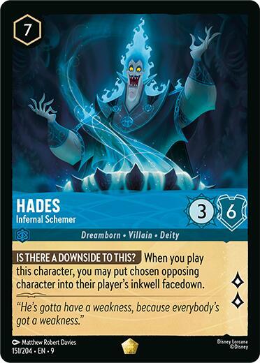 Hades - Infernal Schemer | Fabled #151/204