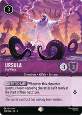 Ursula - Sea Witch (Epic) | Fabled #208/204