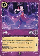 Elsa - The Fifth Spirit | Disney Lorcana Promo Cards #6