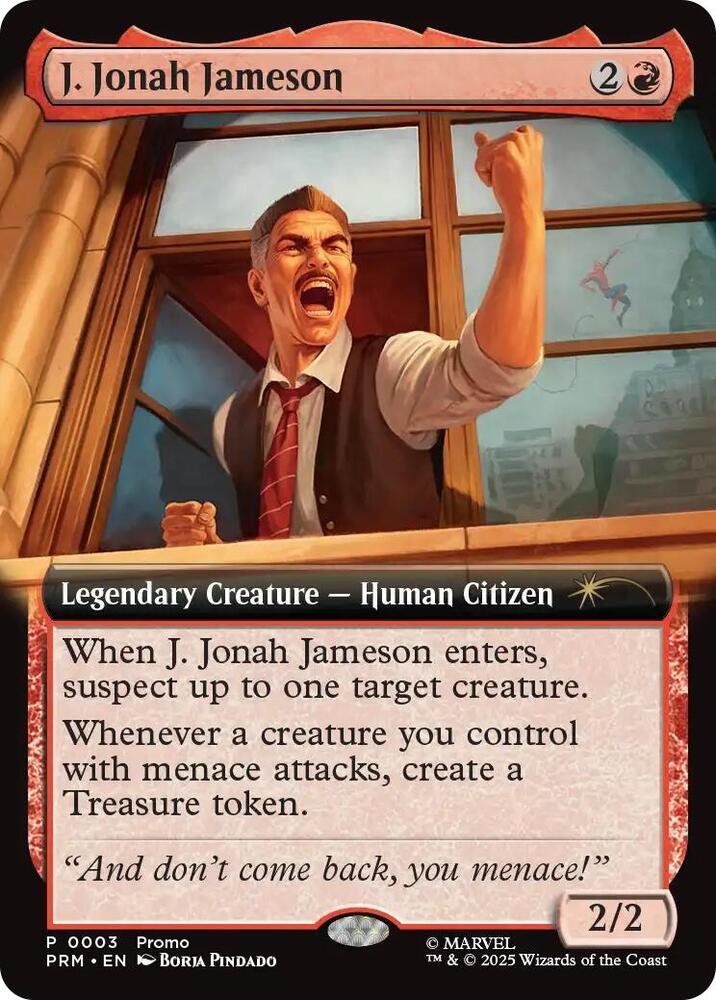 J. Jonah Jameson (Extended Art) | Unique and Miscellaneous Promos #3