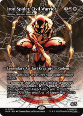 Iron Spider, Civil Warrior - Alibou, Ancient Witness (Borderless) | Marvel Universe Eternal-Legal #39
