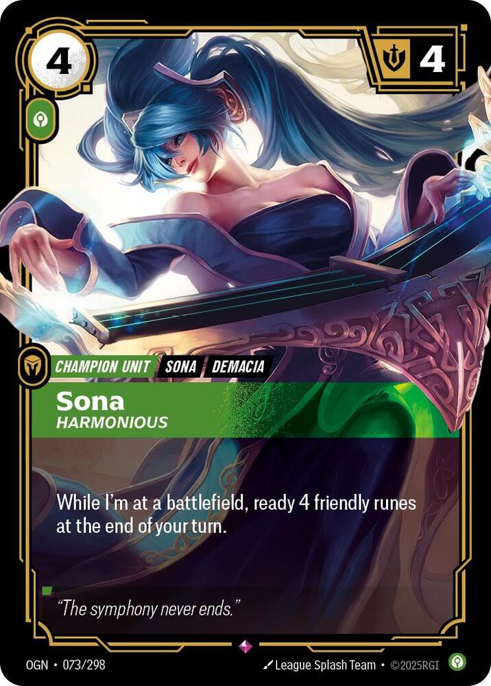 Sona - Harmonious | Origins #073/298