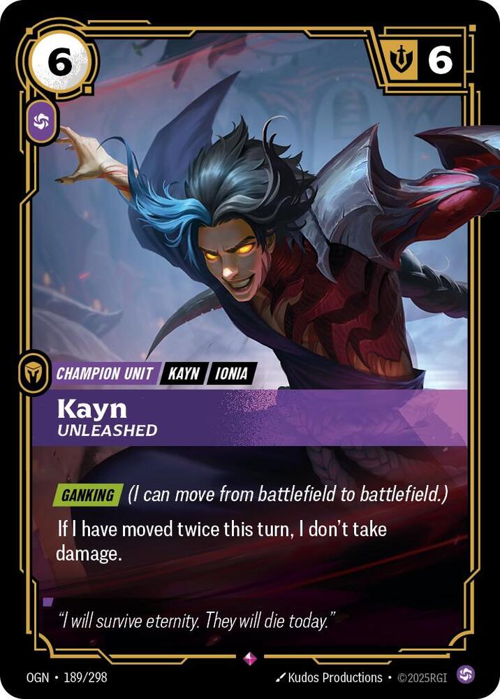 Kayn - Unleashed | Origins #189/298