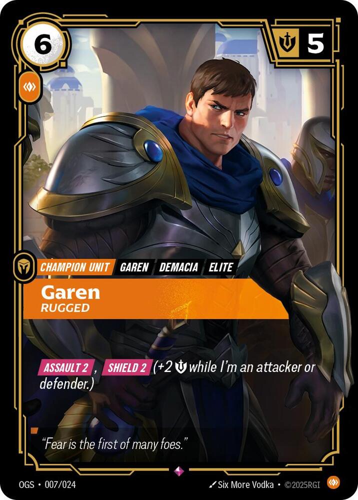 Garen, Rugged | Origins: Proving Grounds #007/024