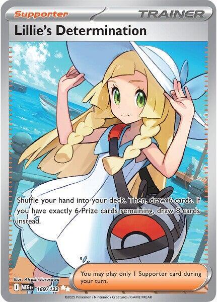 Lillie's Determination - 169/132 | ME01: Mega Evolution #169/132