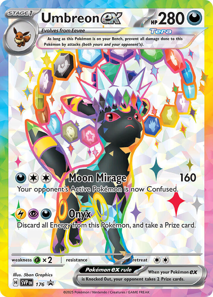 Umbreon ex - 176 | SV: Scarlet & Violet Promo Cards #SVP 176