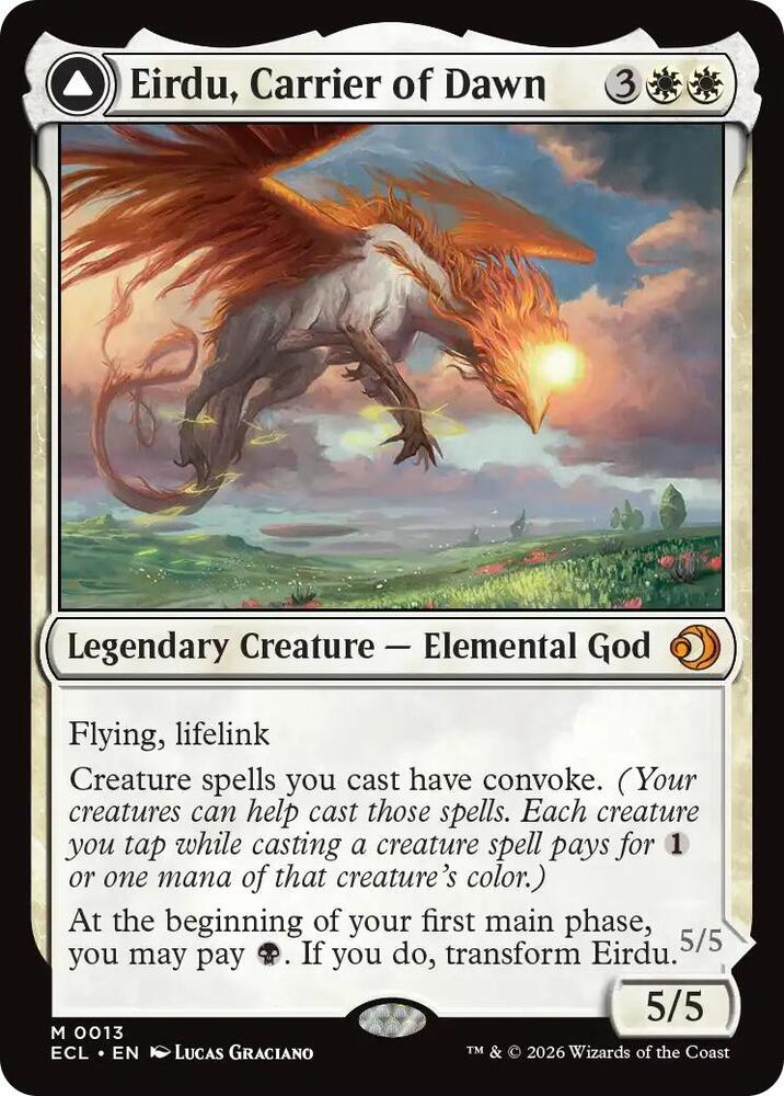 Eirdu, Carrier of Dawn | Lorwyn Eclipsed #13