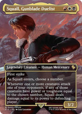 Squall, Gunblade Duelist (Borderless) | Commander: FINAL FANTASY #453