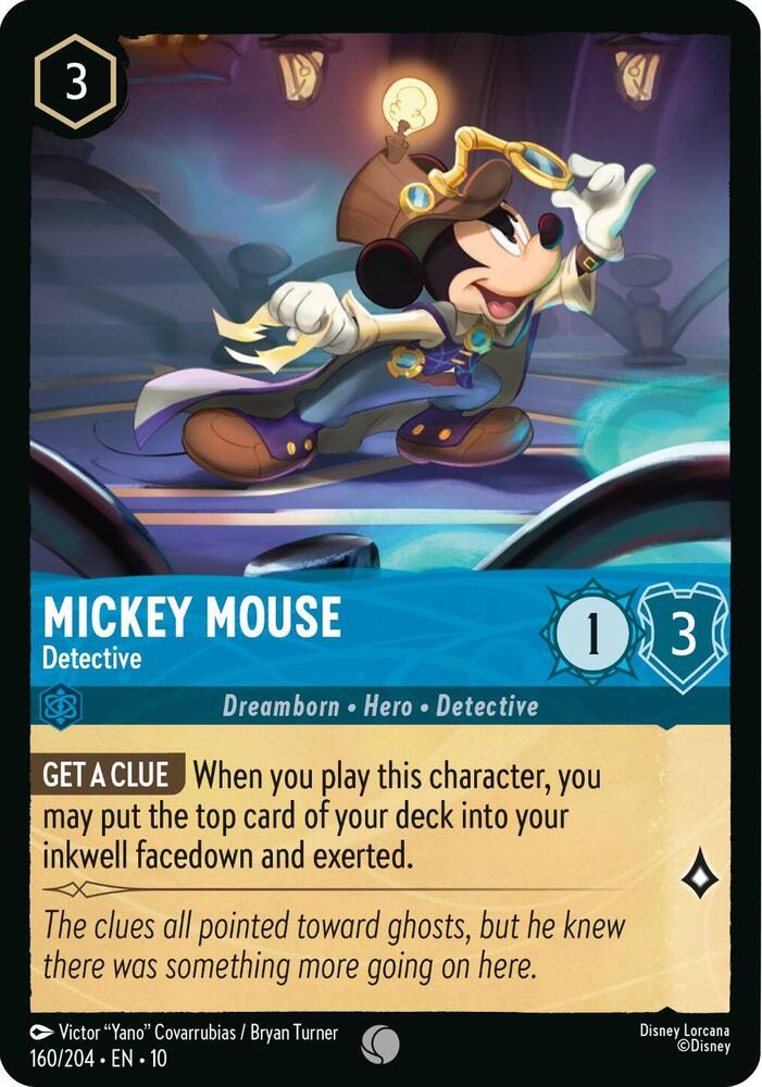 Mickey Mouse - Detective | Whispers in the Well #160/204