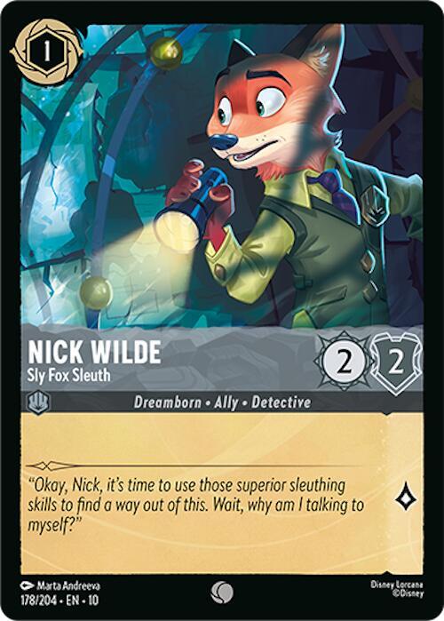 Nick Wilde - Sly Fox Sleuth | Whispers in the Well #178/204
