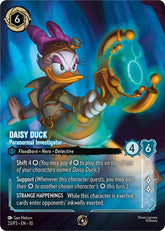 Daisy Duck - Paranormal Investigator (Store Championship Participant) | Disney Lorcana Promo Cards #23